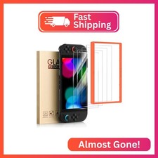 JDHDL 4 Pack Screen Protector for Nintendo Switch 2, with Alignment Frame, Scrat