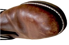 Leather Venturini Dress Chukkas