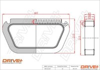 Dr!ve+ DP1110.12.0187 Filter FüR Innenraumluft Innenraumfilter Filter FüR Audi