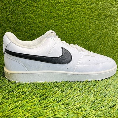 Nike Court Vision Low Next Nature Mens Size 11 White Athletic Shoes Sneakers