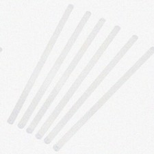 White Flex Corset Boning Set, 6 Pieces