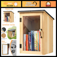 Outdoor Waterproof Book Storage Box - DIY Community Library Exchange
