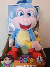 Christmas gift Boots Monkey Dora Explorer Singing Large 12 Plush Kids Toys NEW