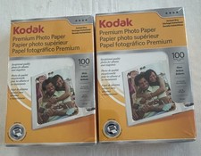 Kodak Premium Photo Paper 100 Sheets 4x6 Gloss Instant Dry NEW-SEALED