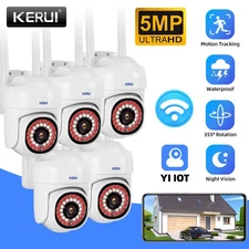 5-PACK Security Camera System Wifi Wireless Outdoor Home Night Vision 5MP Camera