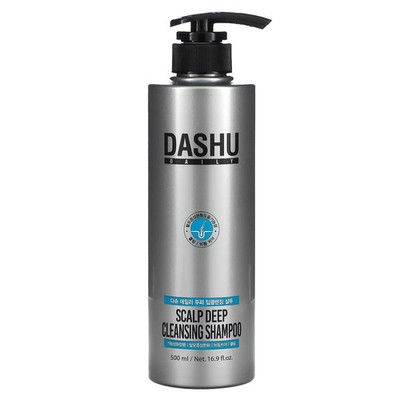 2 X Dashu, Daily, Scalp Deep Cleansing Shampoo, 16.9 fl oz (500 ml)
