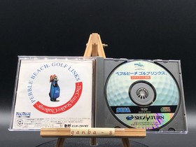 Pebble Beach Golf Links ~Stadler ni Chousen~ (Sega Saturn,1995) from japan