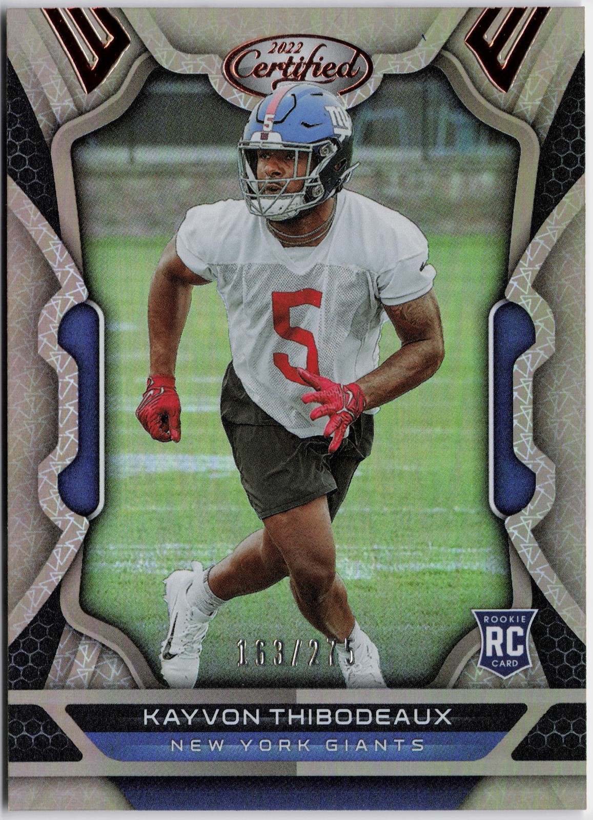 2022 Panini Certified #144 Kayvon Thibodeaux Mirror #/325 RC Rookie