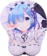 3D Anime Mouse Pads with Wrist Rest Gaming Mousepads 2Way Skin MK0017 