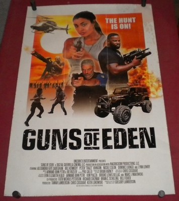 Guns of Eden Movie Poster 27x40 S/S Alexandra Megan   Bill Kennedy  Peter Jeremy