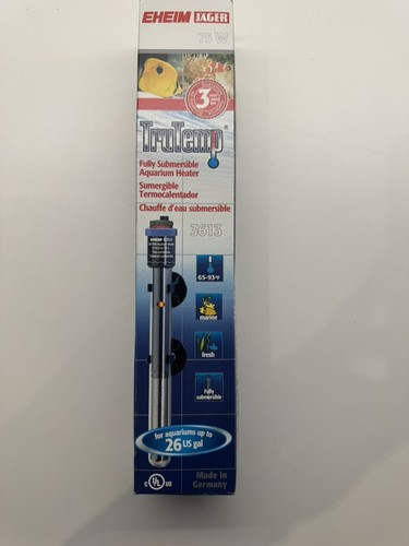 Eheim Jager TruTemp 75W Fully Submersible Aquarium Heater 3613