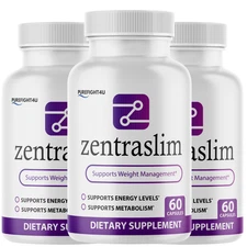 Zentralism Capsules, Weight Management Support Supplement - 3 Bottles