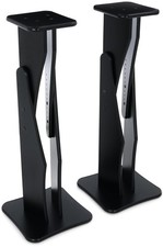 RAB Audio ProRak SDM50 Black Trim Variable Height Monitor Stands