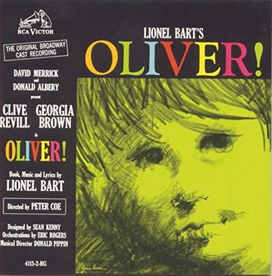 Oliver! (1963 Original Broadway Cast) - Audio CD By Lionel Bart - GOOD