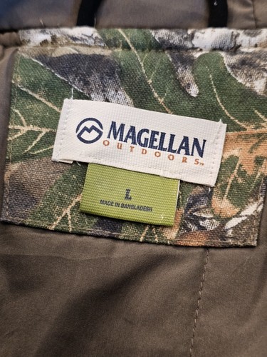Magellan Outdoors Realtree Camo Full Zip Hooded Jacket Large Youth-39/25 Used - Picture 6 of 11
