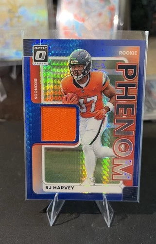2025 Donruss Optic RJ Harvey Blue Hyper (RAW)