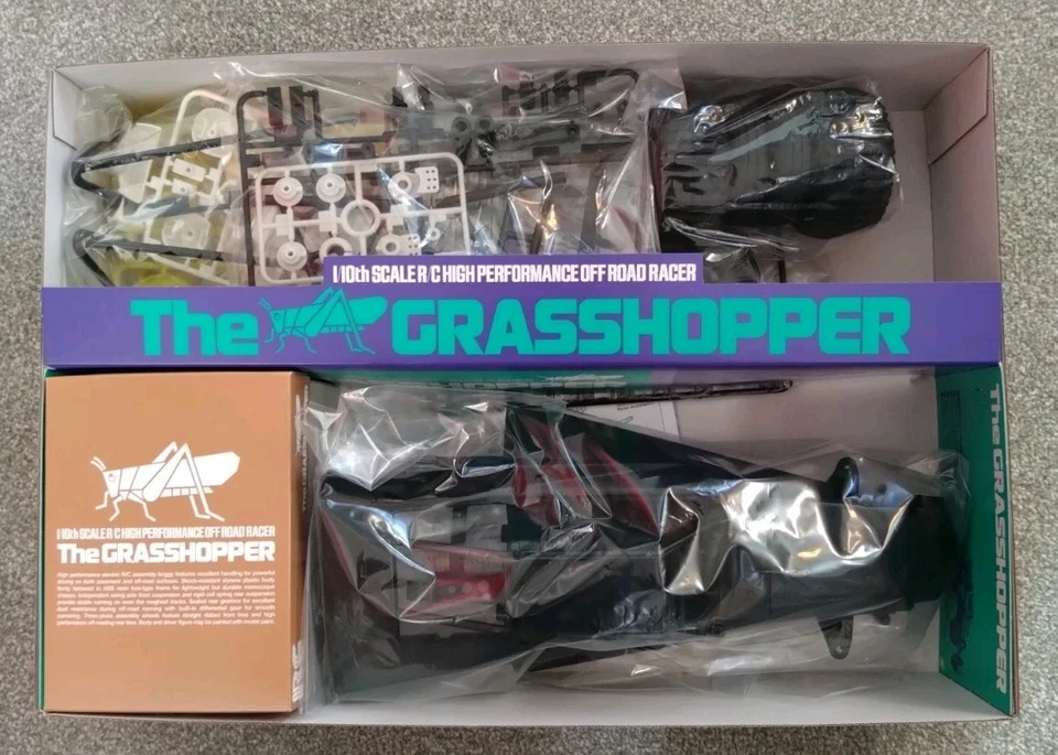 Tamiya 47522 The Grasshopper Edición Negra Nuevo Kit Sin Construir - Imagen 3 de 4