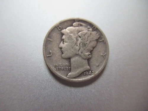 1942-P Mercury Dime VF - XF ml