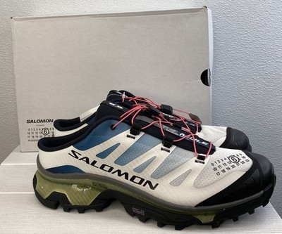 MM6 Maison Margiela x Salomon XT-4 Men's Size 12.5 Vanilla Gibraltar Pea Mules