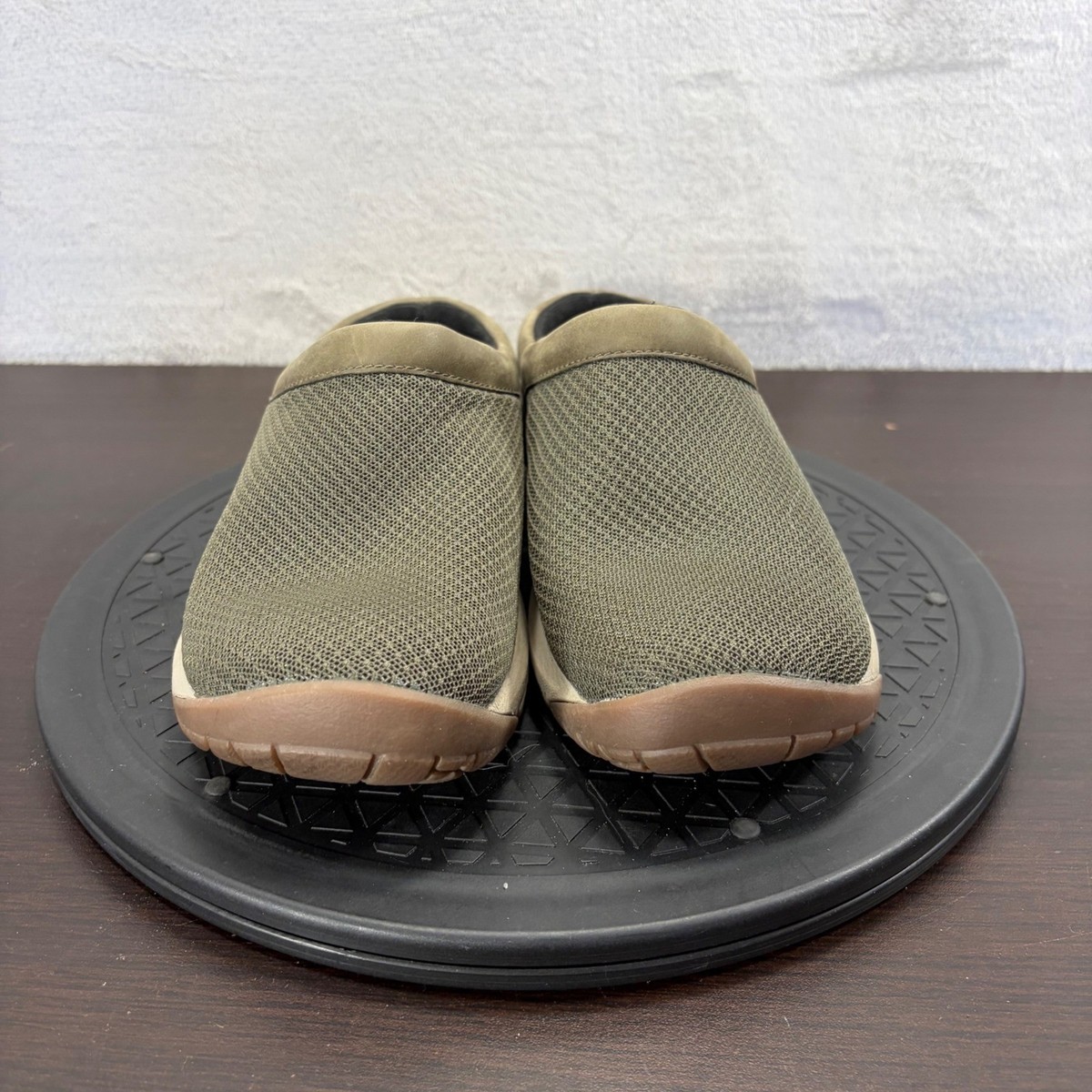 Merrell Encore Breeze 4 Womens 6.5 Olive Green Mesh Slip On Clogs