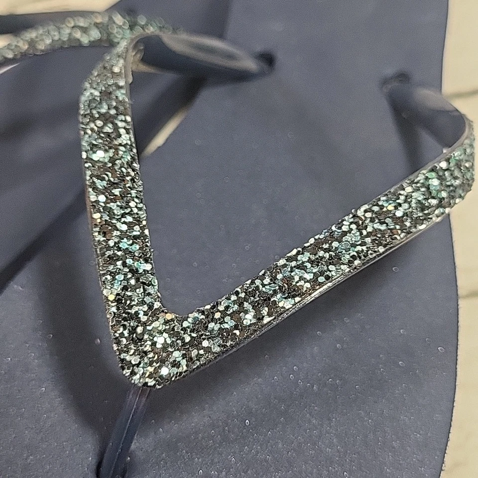 Сандалии-шлепанцы женские Reef Stargazer размер 10 темно-синие блестящие - Изображение 2 из 4