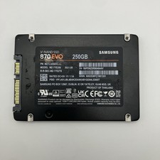 98% HEALTH Samsung 870 EVO 250GB 2.5" SATA III Internal SSD (MZ-77E250B/AM)