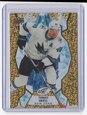 2021-22 Upper Deck Ice Gold Tomas Hertl San Jose Sharks #36