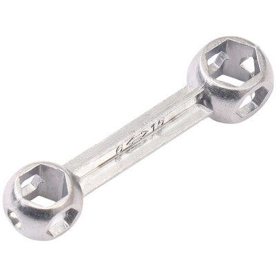 Hex Key Wrench Multitool with Integrated Safety Can Opener for Home Improvement