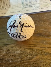 Jack Nicklaus PGA Golden Bear signed autographed Golf Ball AUTO JSA