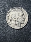 1913 D Type 1 Buffalo Nickel XF Harshly Cleaned