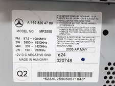 Autoradio Mercedes 200