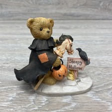 Cherished Teddies IcabodHappy Hollow-ween 848530 Sleepy Hollow 2001 Halloween