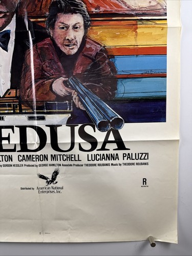 MEDUSA Movie Poster (Fine) One Sheet 1975 George Hamilton 27207 - Picture 5 of 13