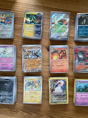   Pokémon Karten Sammlung Deutsch  | 50 - 500 Monster Karten  