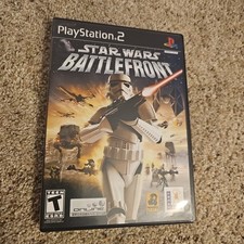 Star Wars Battlefront (2004) PS2 Clean & Working No Manual - Black Label