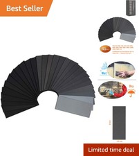 Versatile 45PCS Waterproof Sanding Paper for Wood, Metal & Plastic Projects 0.31 per gallon