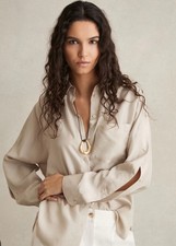 BNWT REISS REENIE 100%SILK SHIRT UK12 Currently In store And Online