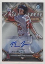2018 Bowman Chrome 2017 AFL Fall Stars Auto 84/100 Matt Thaiss #AFL-MT Auto 4l3