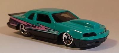 Hot Wheels 1988 Pro-Stock Thunderbird Teal From 2026 8 Pk New w/no Pack In US