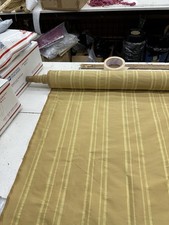 Dupioni Stripes 100 Silk Fabric 54" Wide, By Yard Sold By The Yard