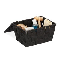 Aufbewahrungskorb Aufbewahrungsbox Badkorb Flechtkorb 1,8 L 190 G Kunststoff