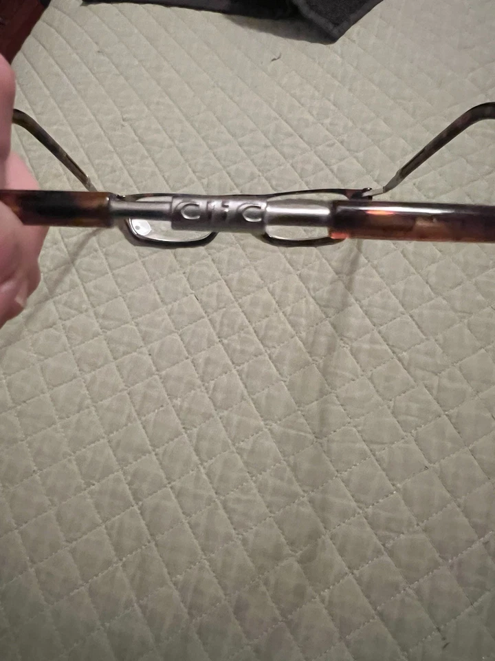 Gafas de lectura CliC magnéticas duraderas transparentes 1,50 lectores originales tortuga usadas Foto 3 de 4