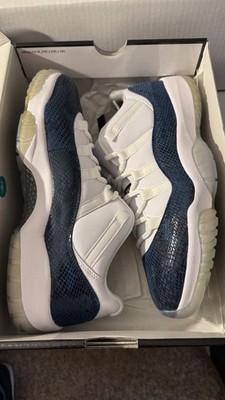 Jordan 11 Navy Snake Size 11M Brand New Og All 2019 Deadstock