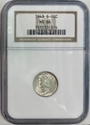 1943-S Silver Mercury Dime, NGC MS-66