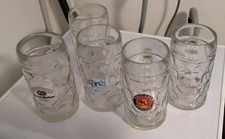 1x kufel na piwo 1,0 l szklany motyw browar Hacher-Dschorr Monachium prezent