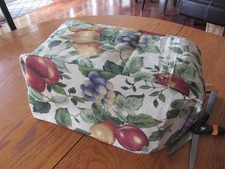 Sonoma Kemp & Beatley Fruit Appliance DUST Cover 4 Slice oblong Toaster FEW LEFT