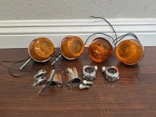 4 Yankee 1030 Sae-d-73 Dot Signal Lights For Harley-davidson