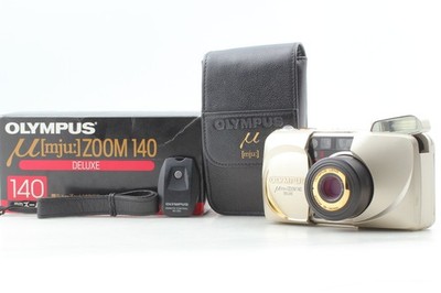 N MINT in Box ] Olympus mju μ stylus Zoom140 DLX DELUXE Film