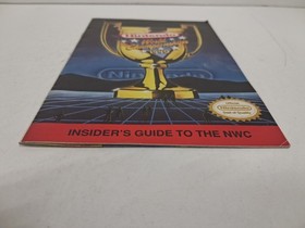 1990 Nintendo World Championships Insiders Guide NWC Power Fest #1 NES Flyer