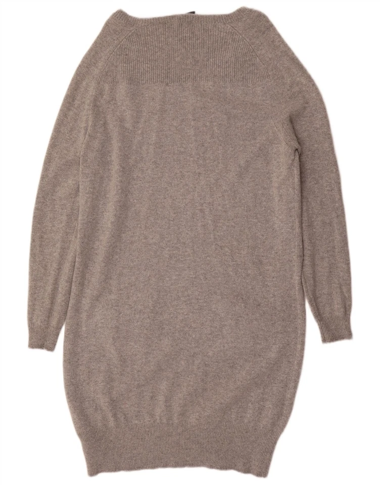 Vestido jersey manga larga EMPORIO ARMANI para mujer EU 44 XL gris lana DA14 Foto 2 de 3